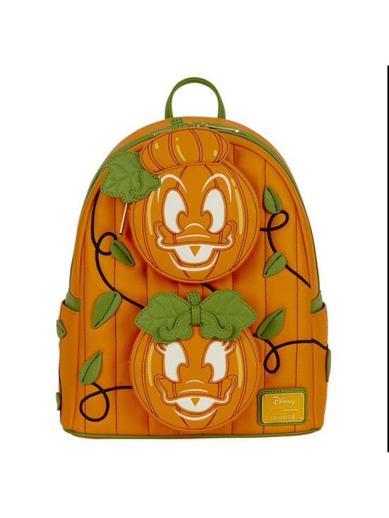 Loungefly Handbags - Loungefly Donald & Daisy Jack-o'-Lantern Glow Mini Backpack
